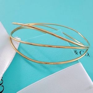 ❌️SOLD Tiffany & Co. Three Wave Bangle